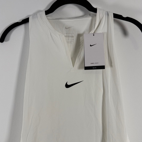 NWT Nike Tennis Dri-Fit Club dress in white - Picture 6 of 11